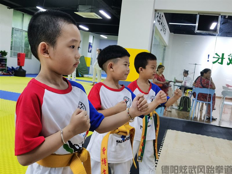 德阳跆拳道培训 太极一章