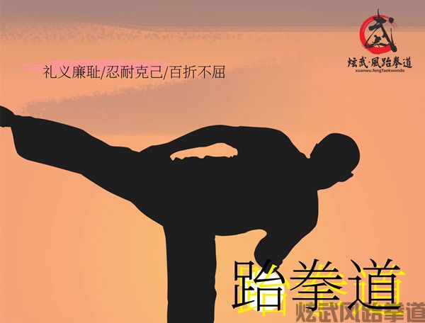 跆拳道初学者初级动作